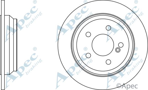 APEC BRAKING Bremžu diski DSK2135